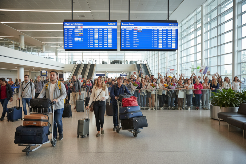 airport arrivals 