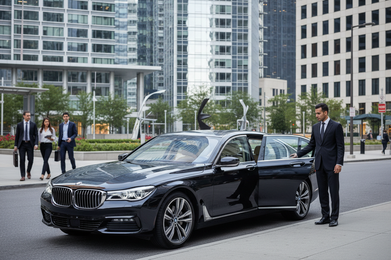 executive transport bmw 